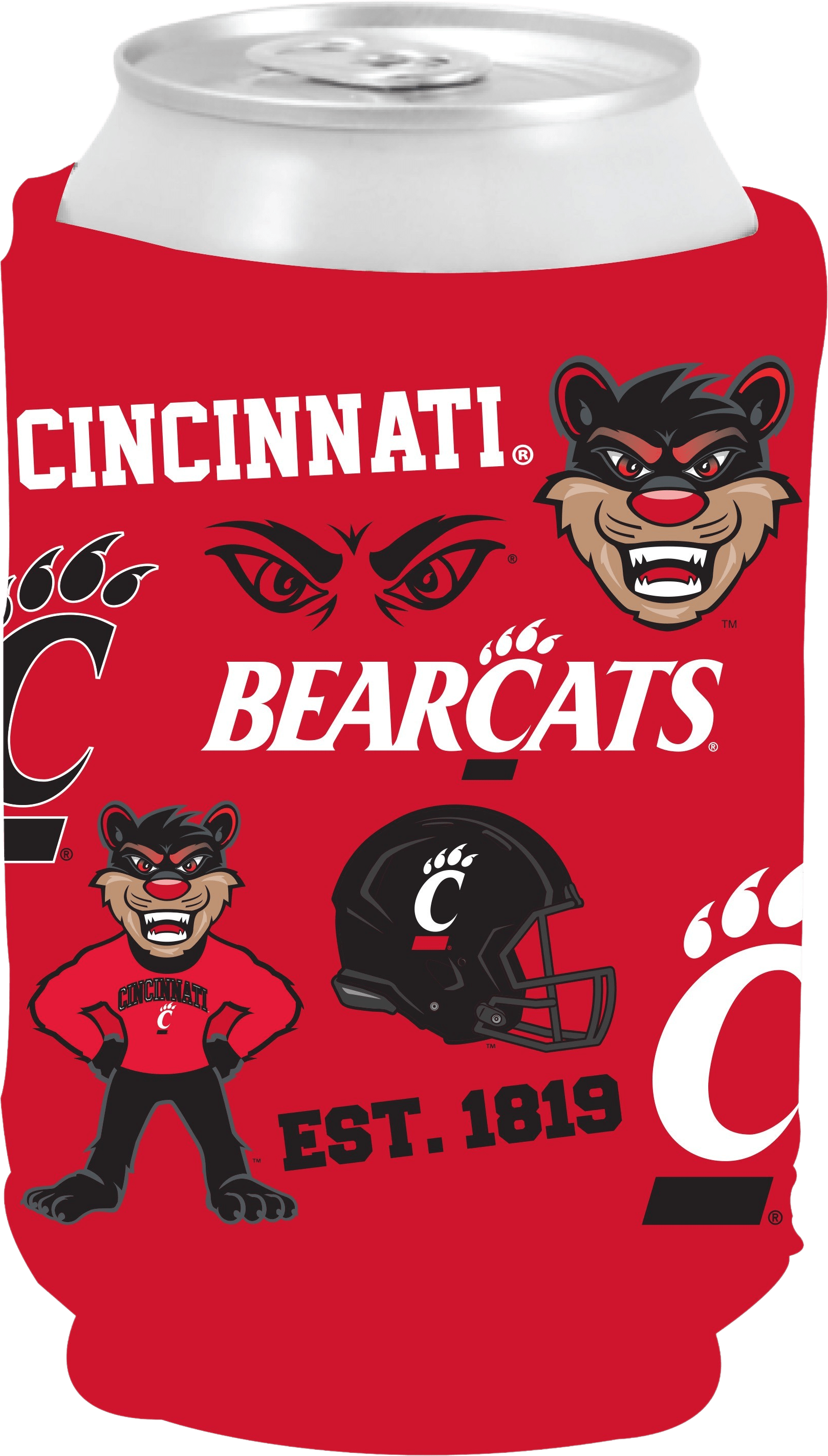 University of Cincinnati Bearcats Can Coozie