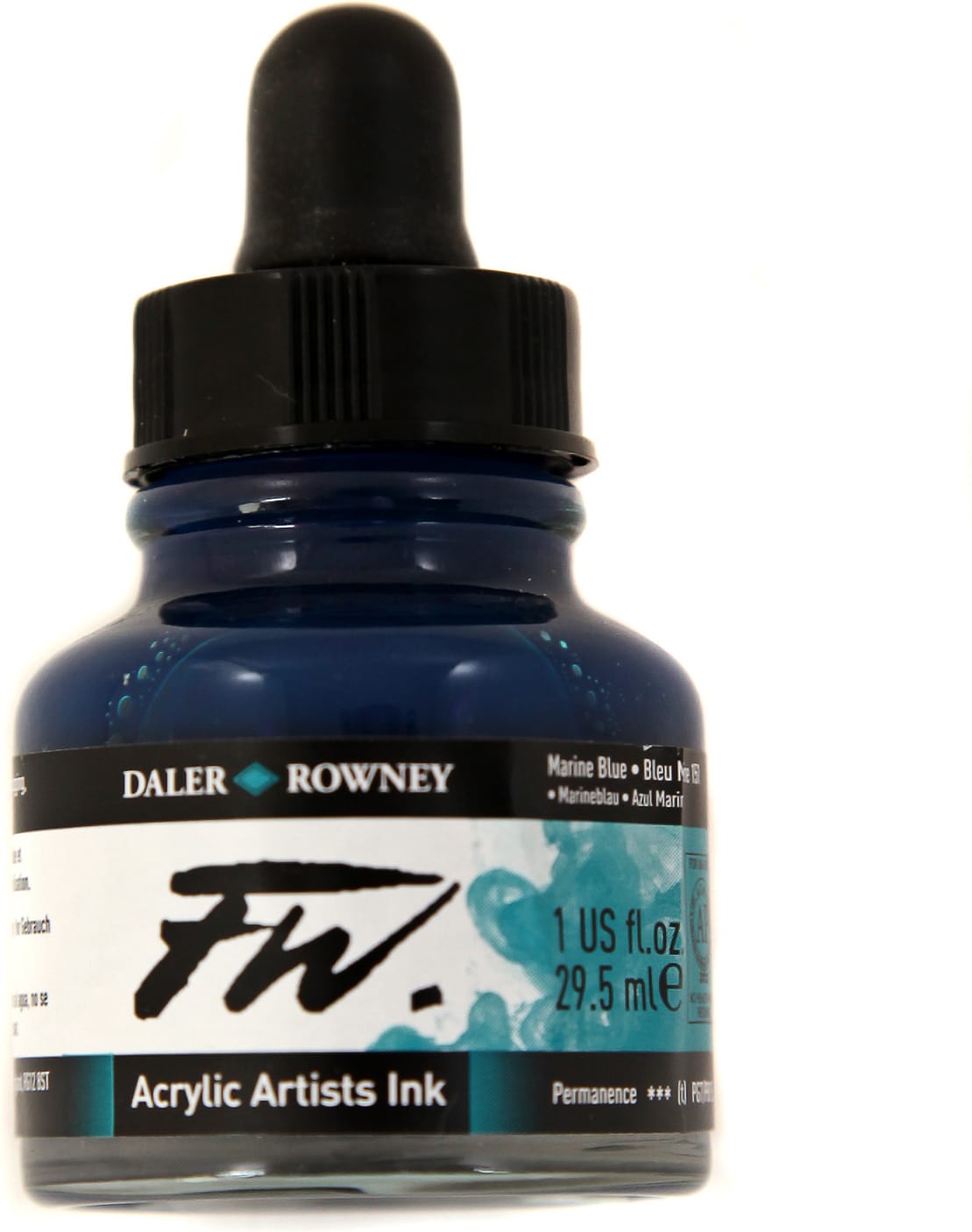 FW ACRYLIC INK 1OZ MARINE BLUE