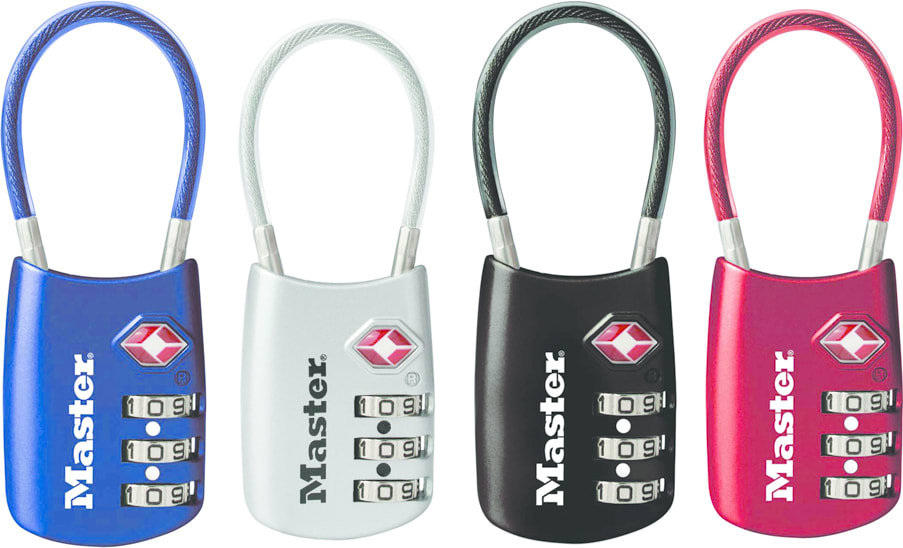 TSA ACCEPT LUGGAGE LOCK ASST