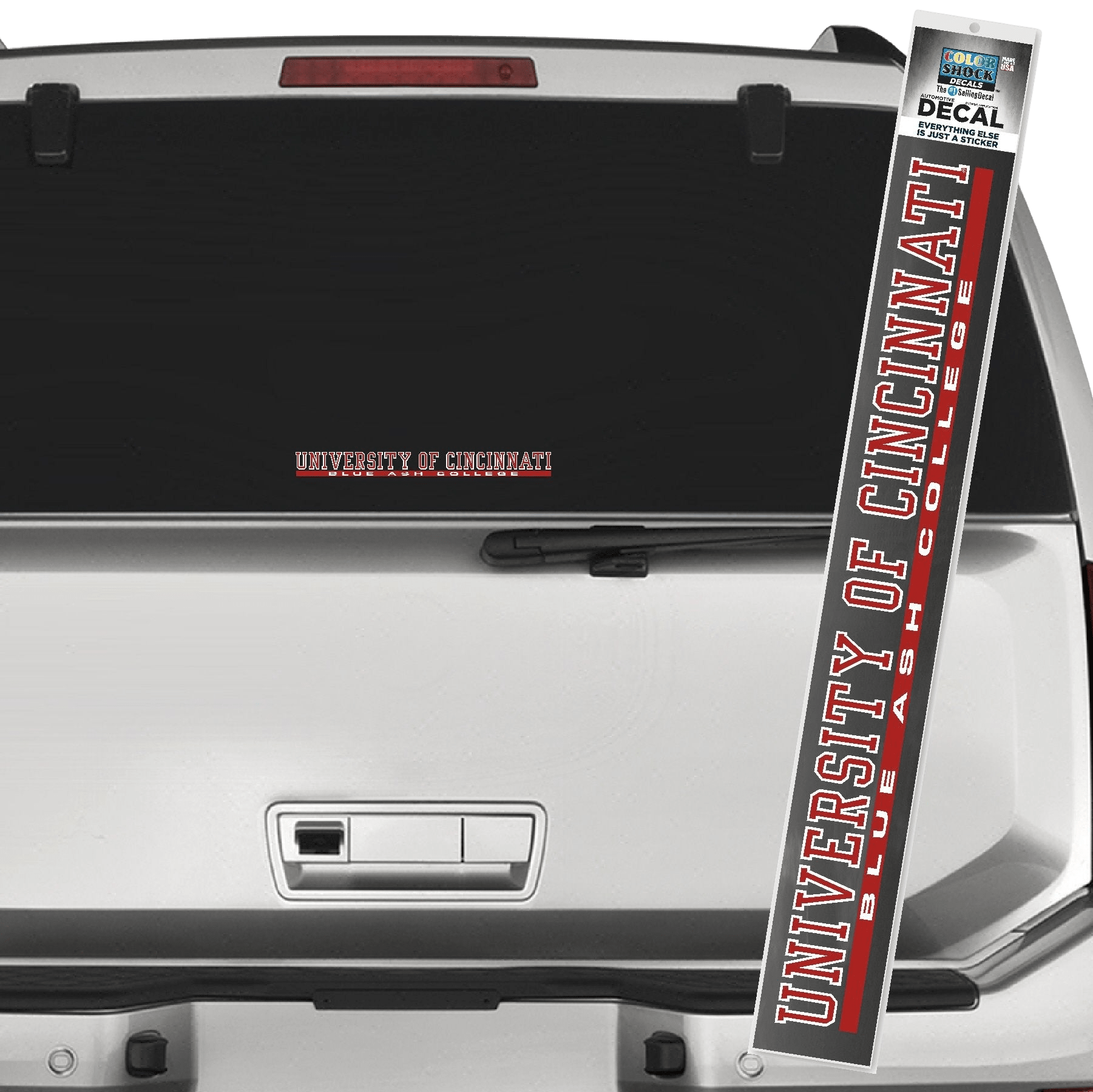 University of Cincinnati Blue Ash College Strip Decal