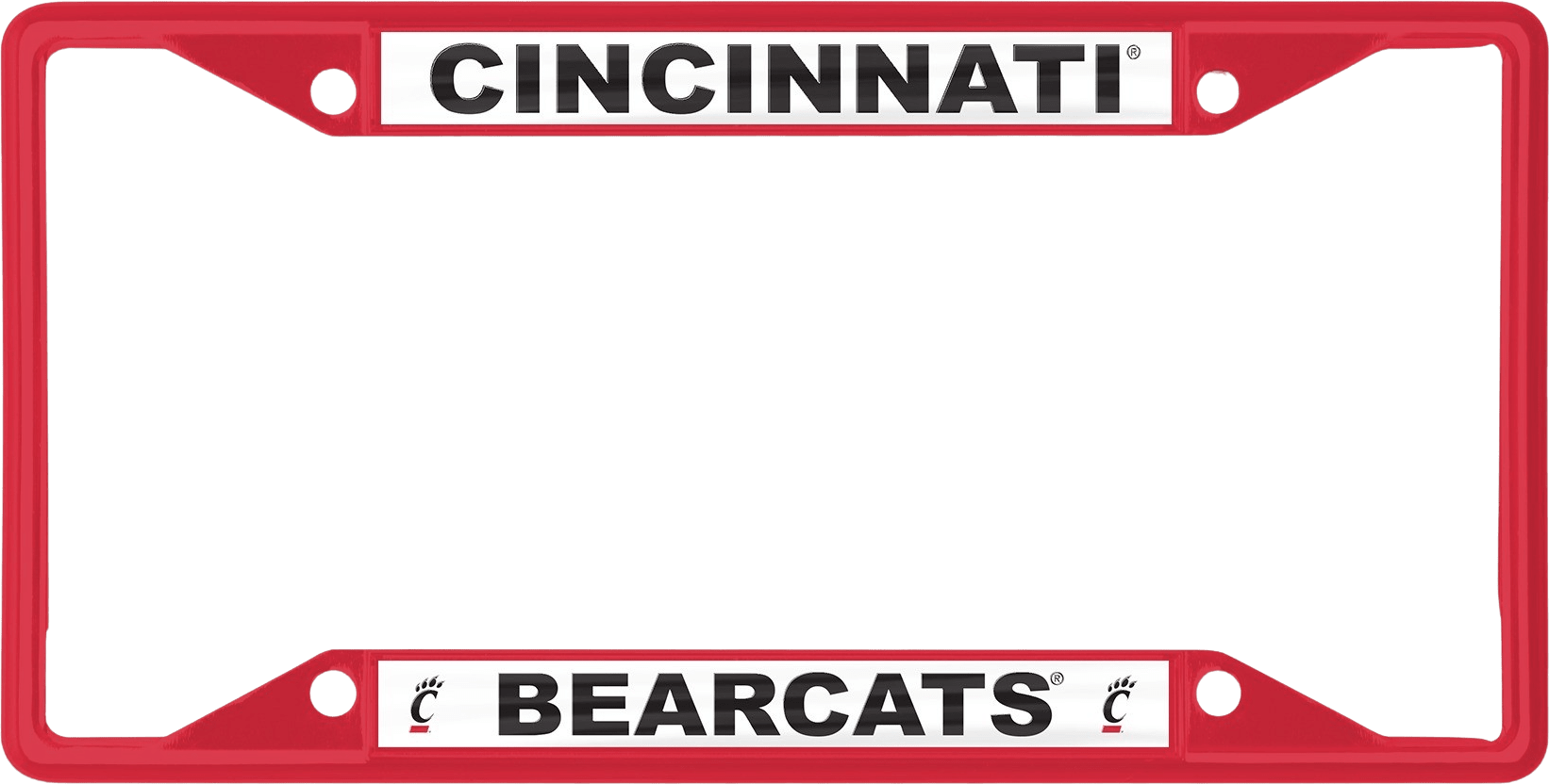 University of Cincinnati Bearcats License Plate Frame