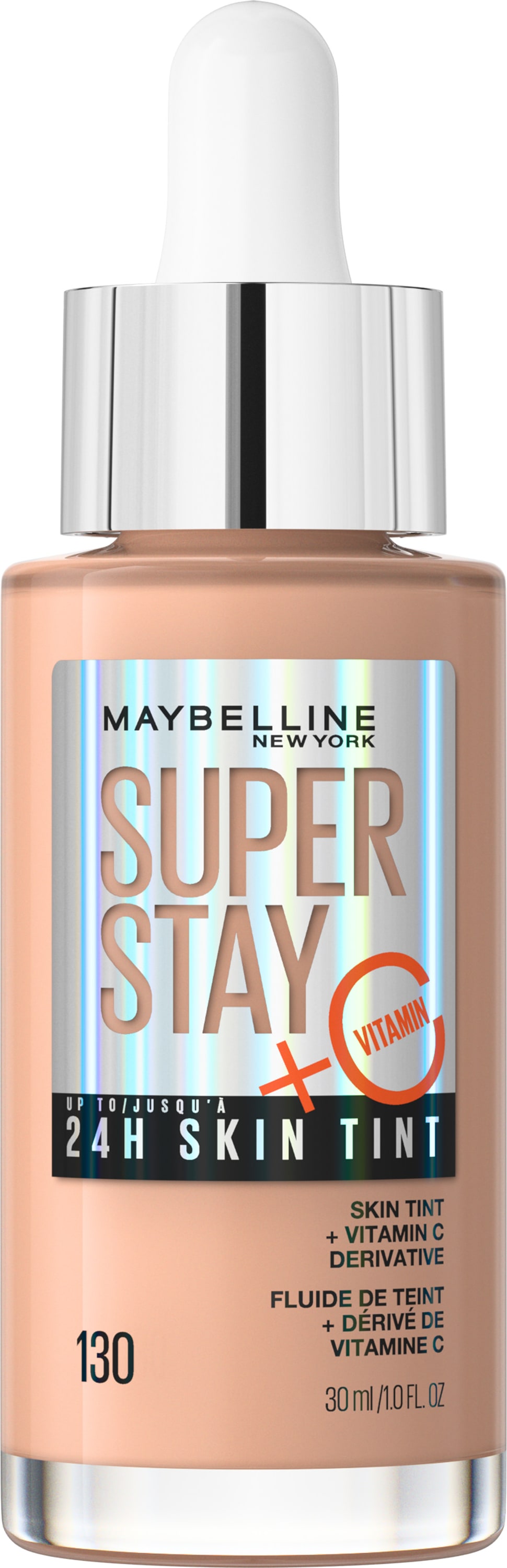 MAYBELLINE SPR STAY FND GLO TINT #130