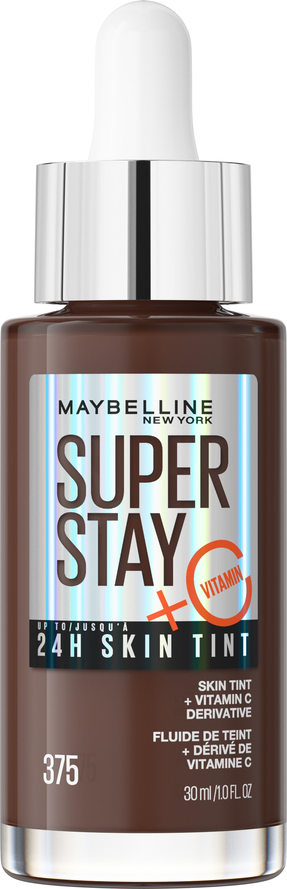 MAYBELLINE SPR STAY FND GLO TINT #375