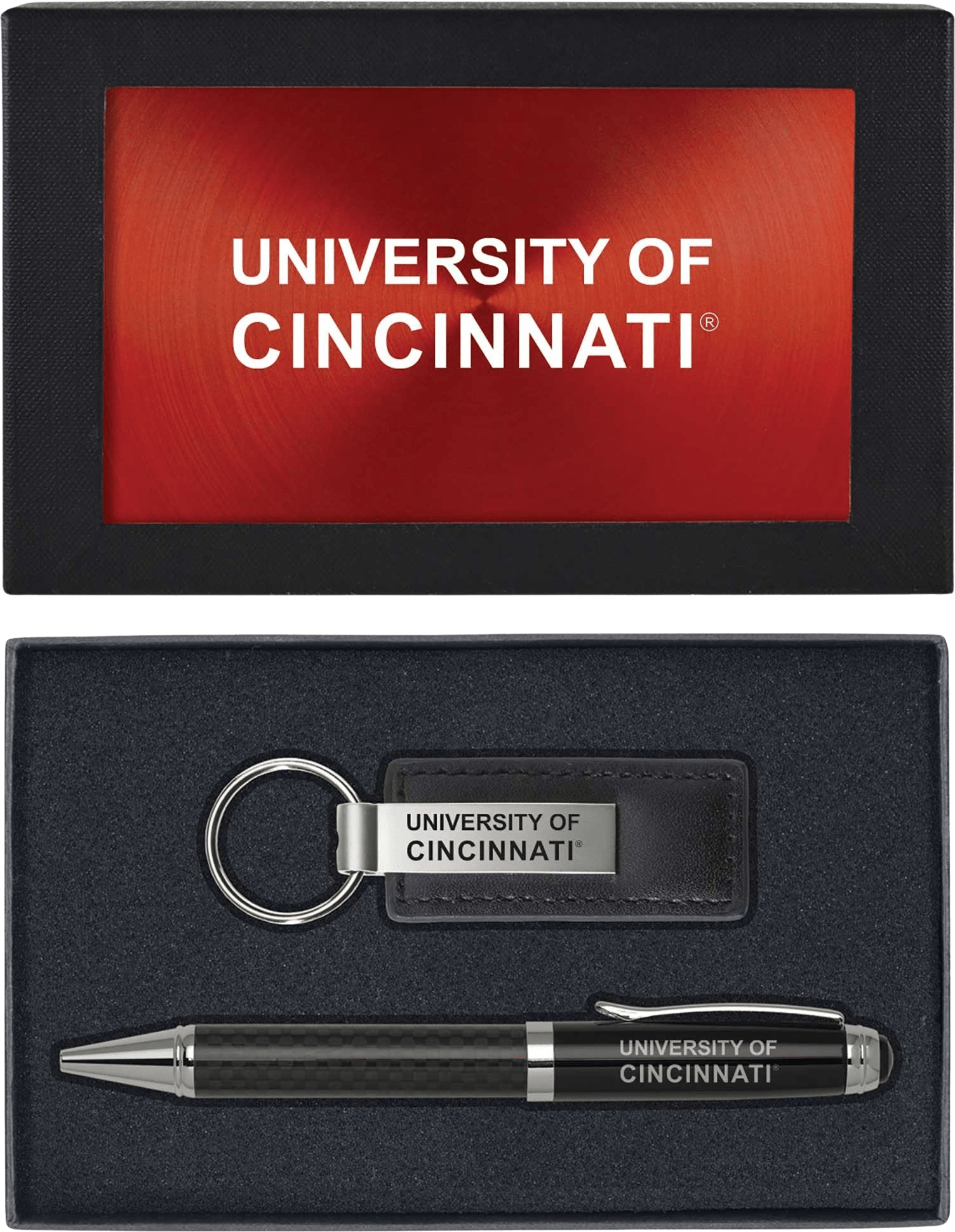 University of Cincinnati Pen and Key Chain Set