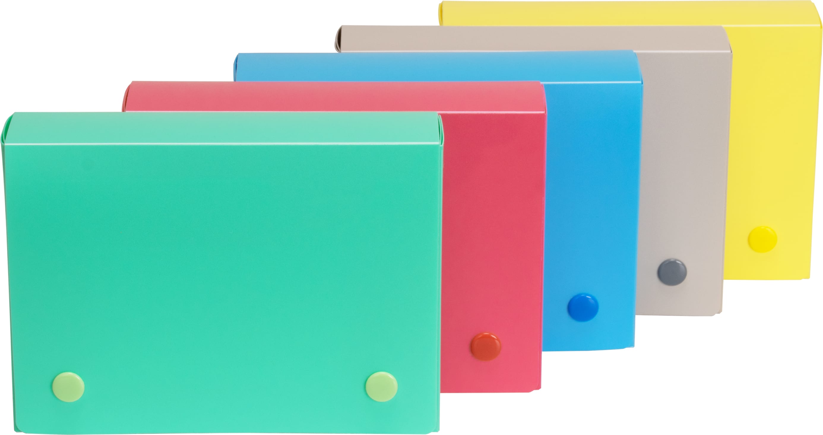 POLY INDX CARD CASE 4X6 ASST
