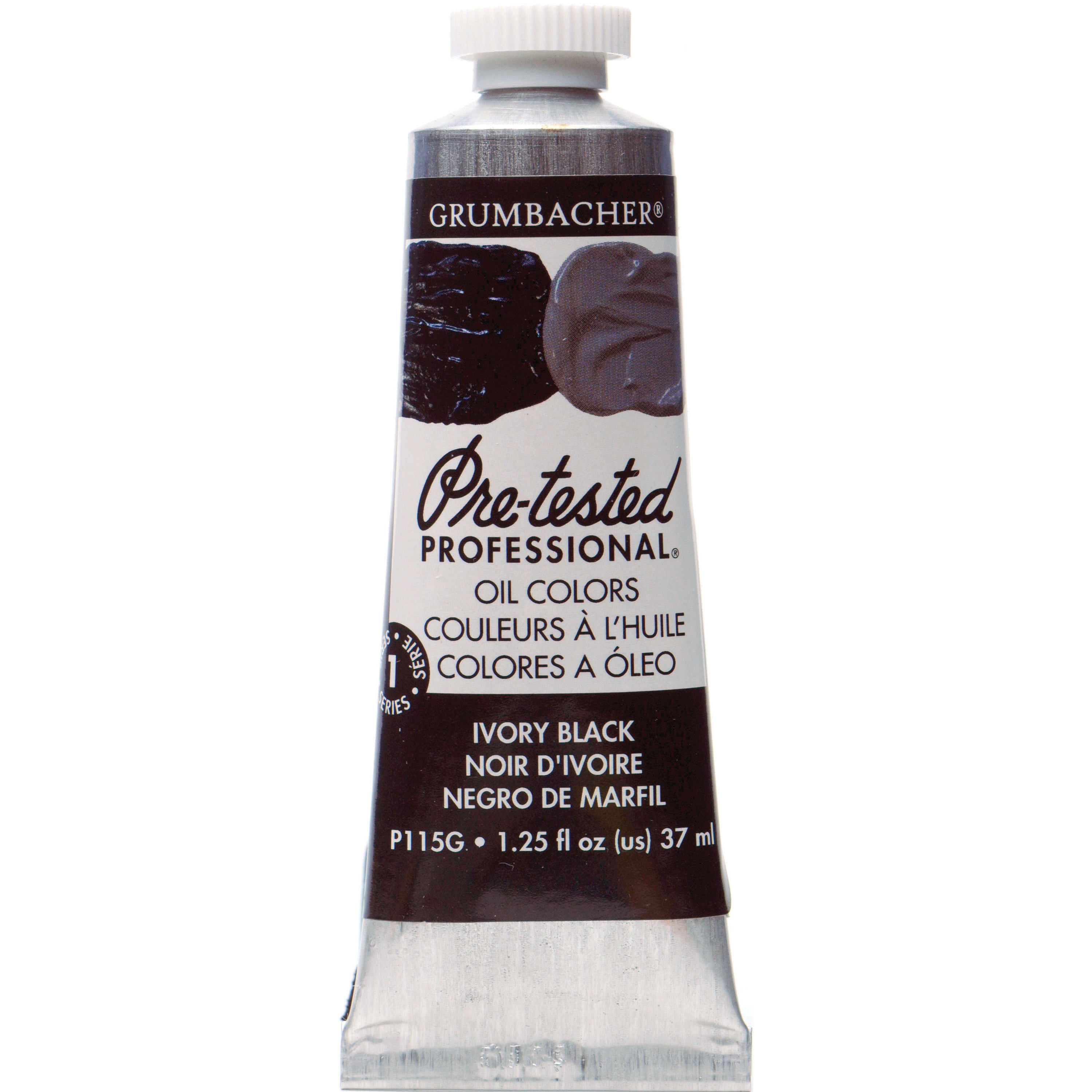 PRE-TESTED OIL 37ML IVORY BLACK