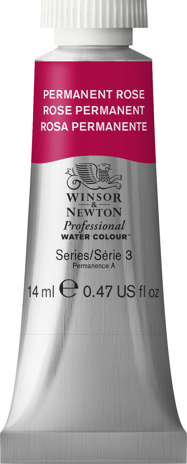 Professional Watercolor 14mL Permanent Rose