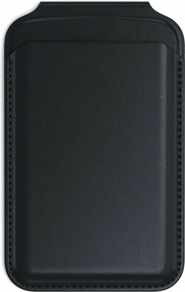 Satechi Vegan-Leather Magnetic Wallet Stand, Black