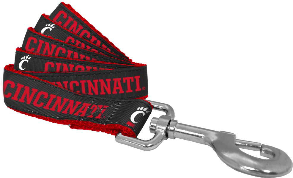 University of Cincinnati 6 FT Dog Leash
