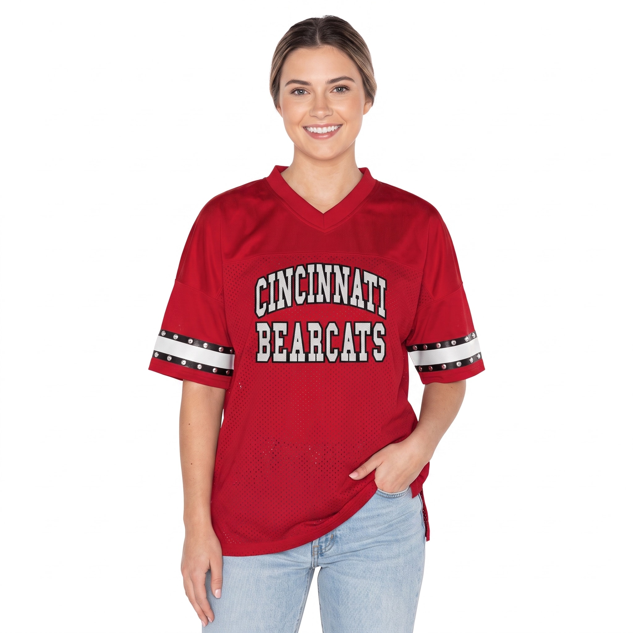 University of Cincinnati Women's V-Neck Jersey