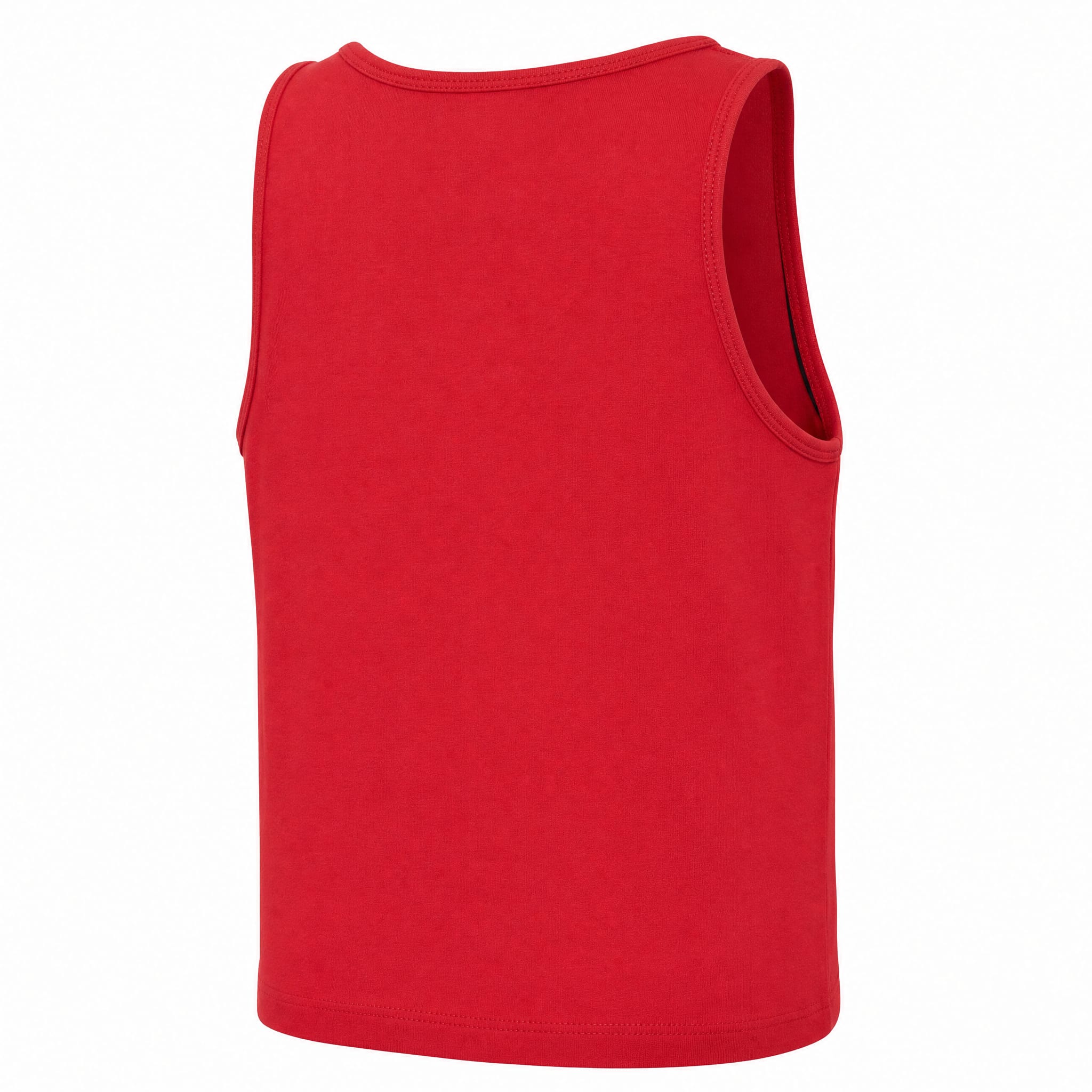 University of Cincinnati Game Day Football Youth Girl's Cropped Sleeveless Shirt