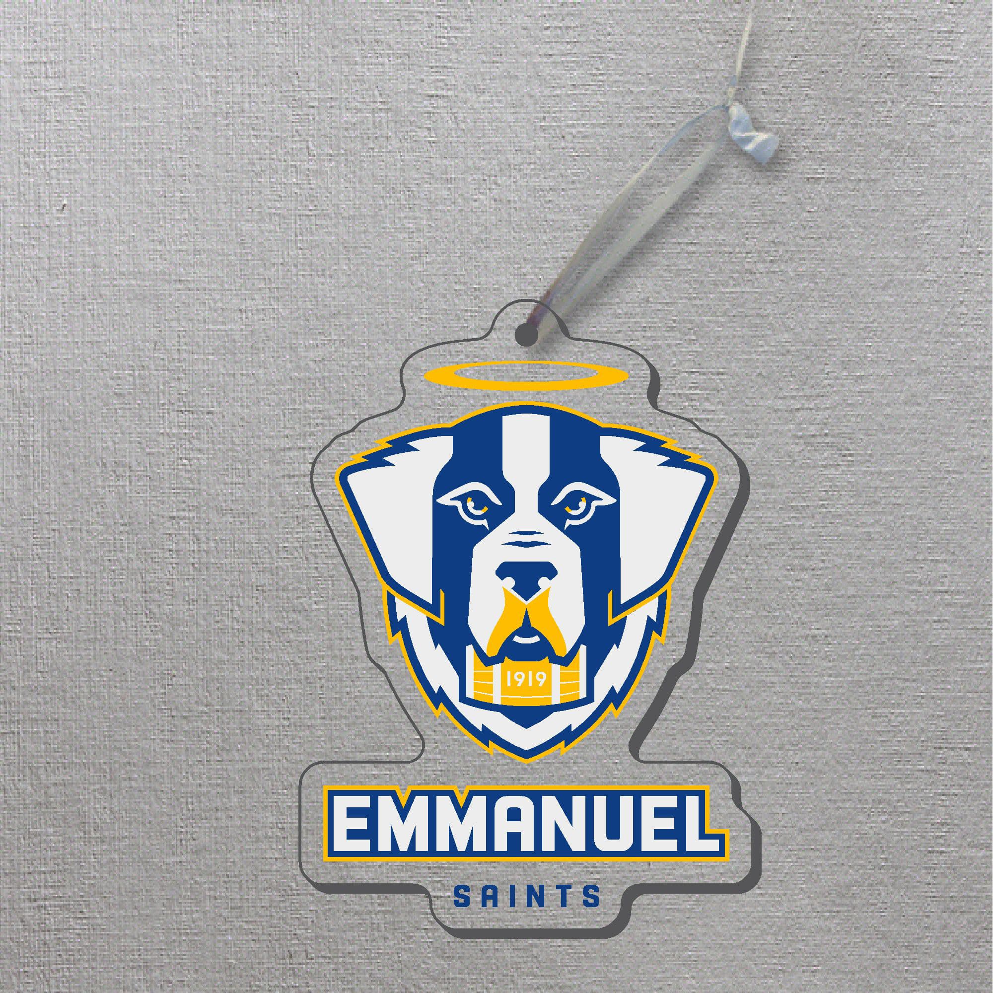 Emmanuel College Saints 3 x 4 Ornament