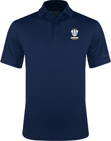 Emmanuel Columbia Omni Wick Drive Polo Primary Logo - ONLINE ONLY