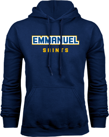 Emmanuel Fleece Hoodie Secondary Mark - ONLINE ONLY