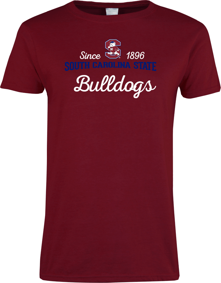 South Carolina State Ladies T Shirt Established Date - ONLINE ONLY