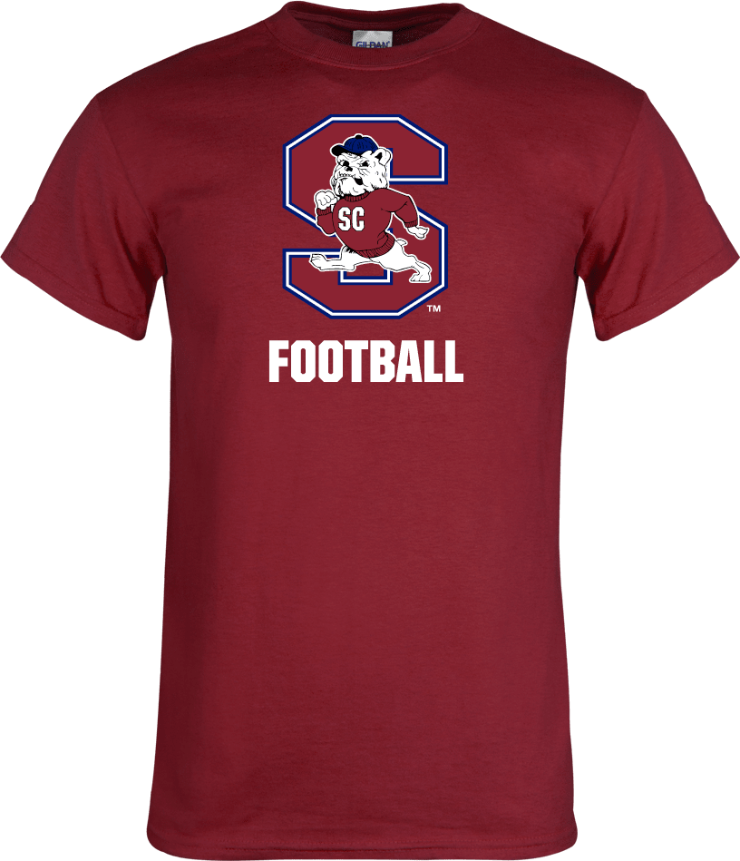 South Carolina State T Shirt Football - ONLINE ONLY