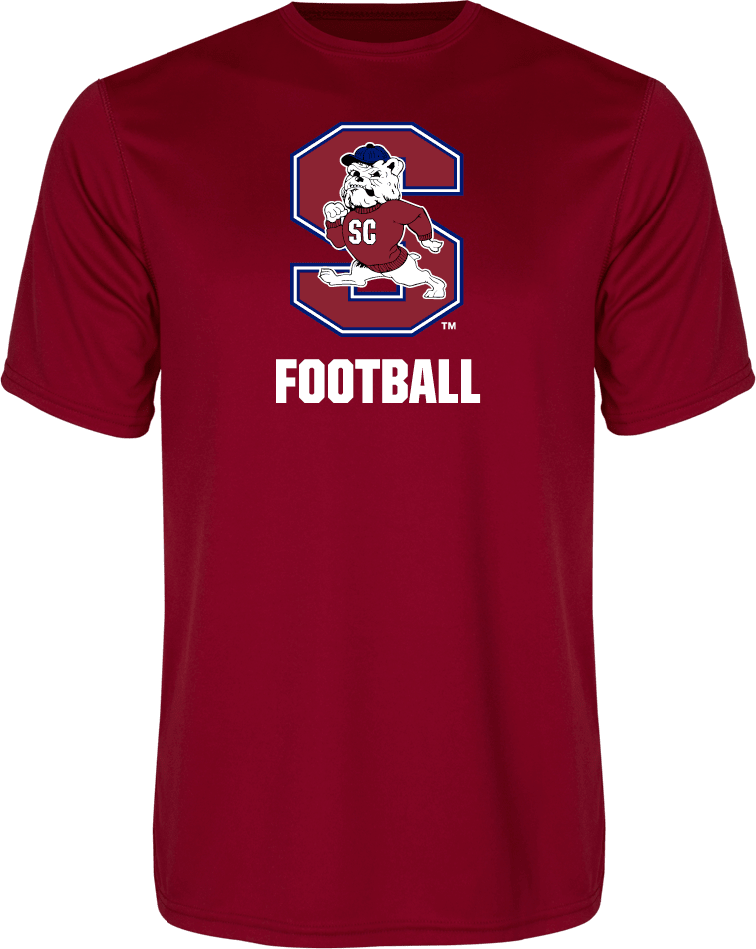 South Carolina State Performance Tee Football - ONLINE ONLY