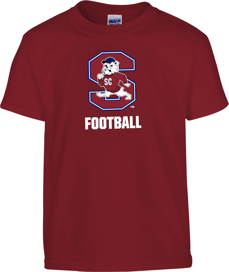 South Carolina State Youth T Shirt Football - ONLINE ONLY