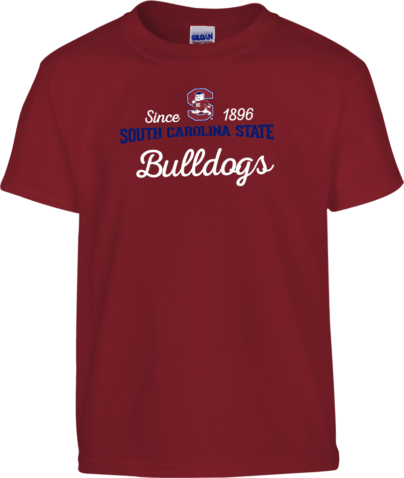 South Carolina State Youth T Shirt Established Date - ONLINE ONLY