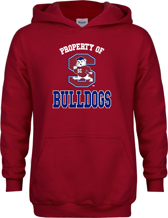 South Carolina State Youth Fleece Hoodie Property of Bulldogs - ONLINE ONLY