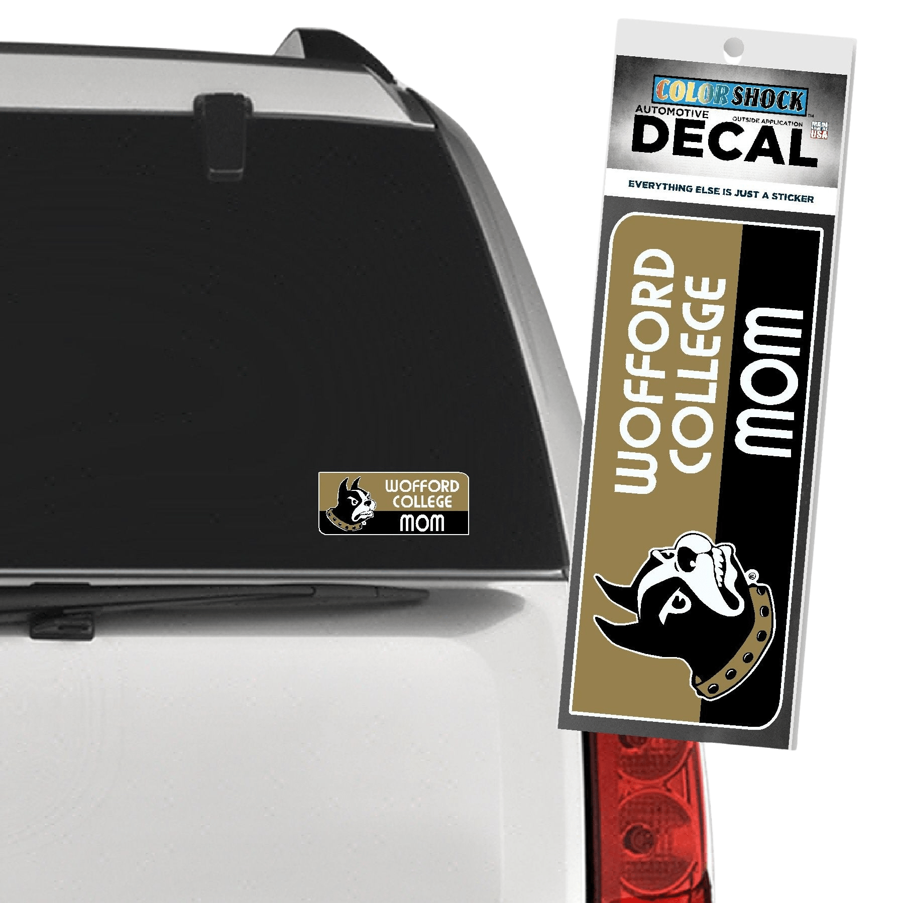 Wofford College Terriers Mom Decal