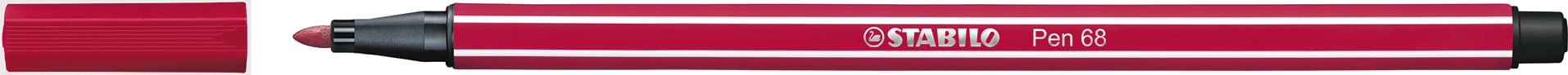 STABILO PEN 68 DARK RED