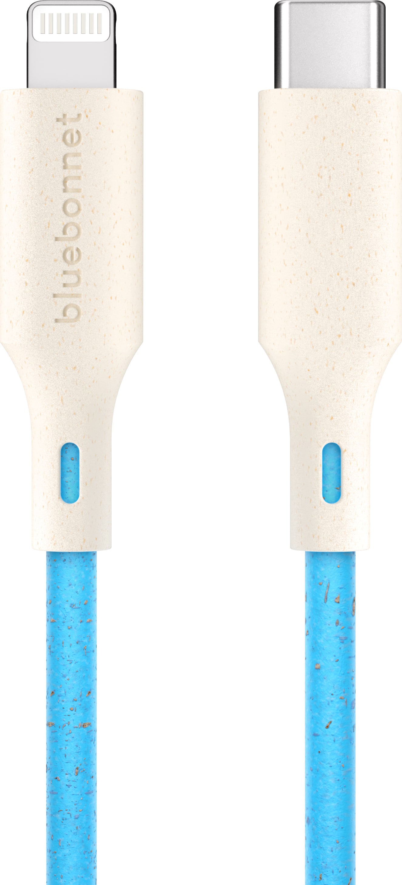 Bluebonnet Goods Quick Charge USB Cable, 4Ft, Blue