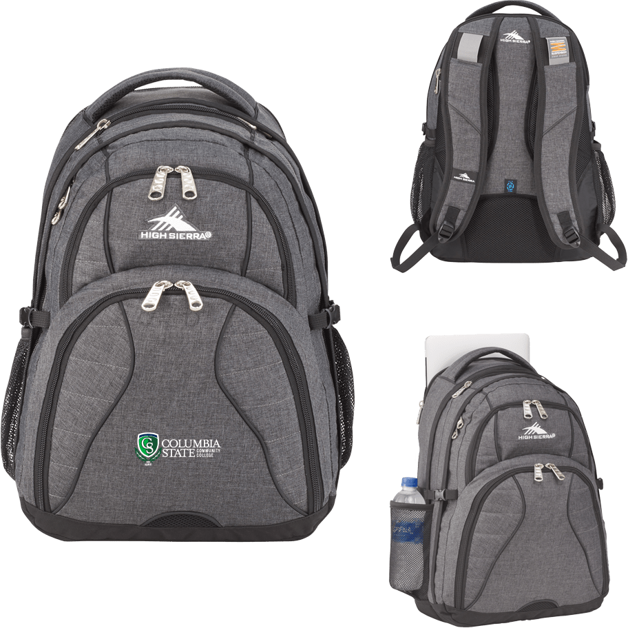 Columbia State CC High Sierra Swerve Compu Backpack Columbia State Community College - ONLINE ONLY