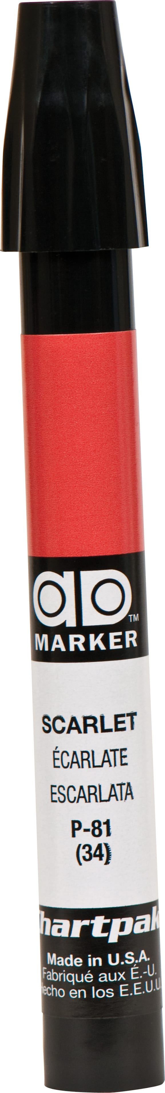 AD MARKER SCARLET