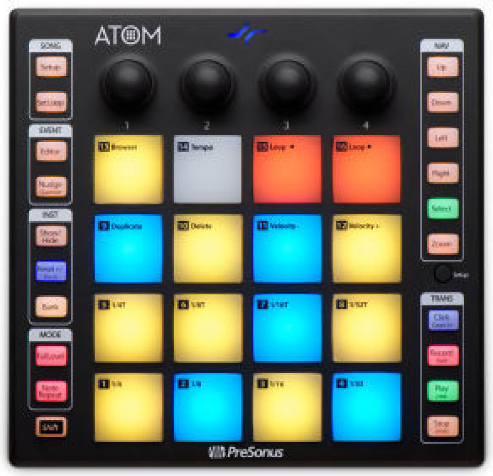 ATOM: Production and Performance Pad Controller - ONLINE ONLY