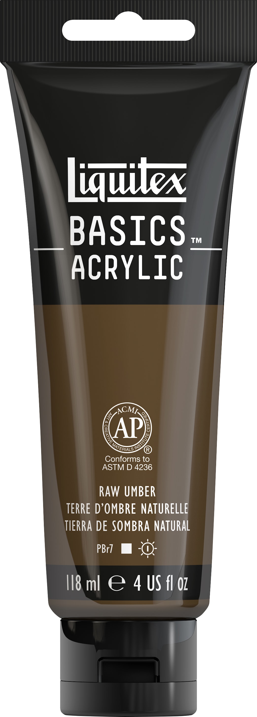 Basics 4oz Raw Umber