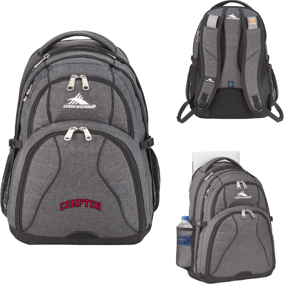 Compton High Sierra Swerve Computer Backpack Arched Compton - ONLINE ONLY