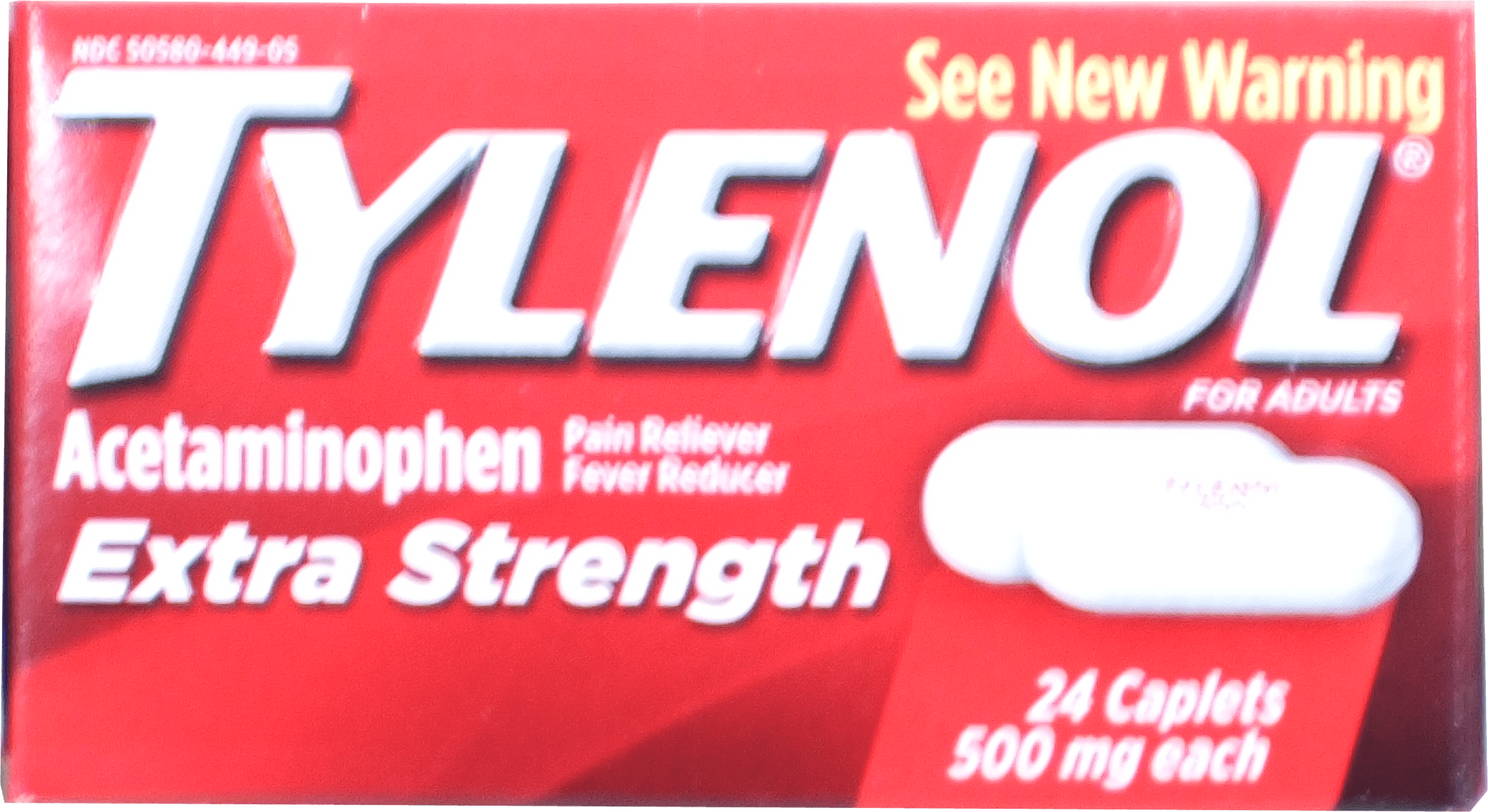 Extra Strength Tylenol Pain relief 24ct Caplets