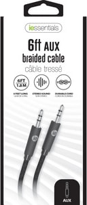 Mizco iEssentials 6ft Braided Auxiliary Cable