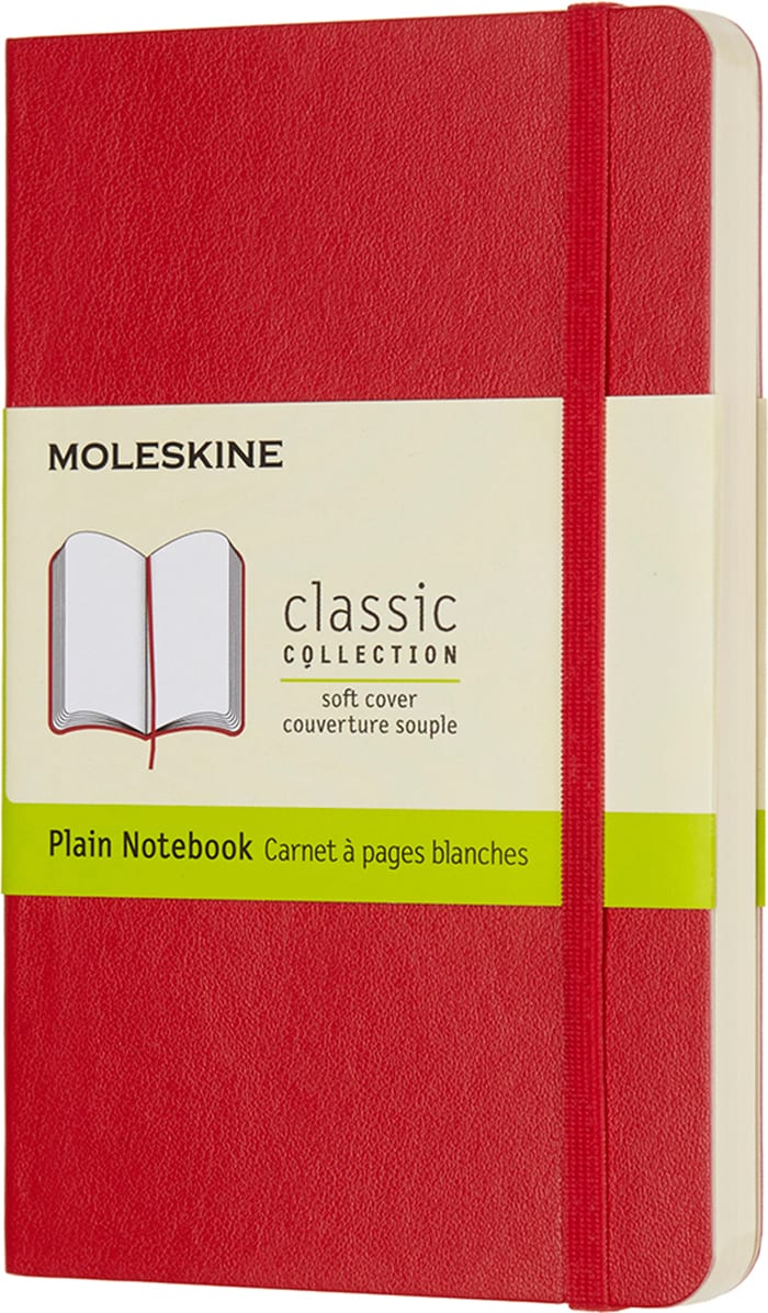 NOTEBK PLAIN SOFT POCKET JOURN