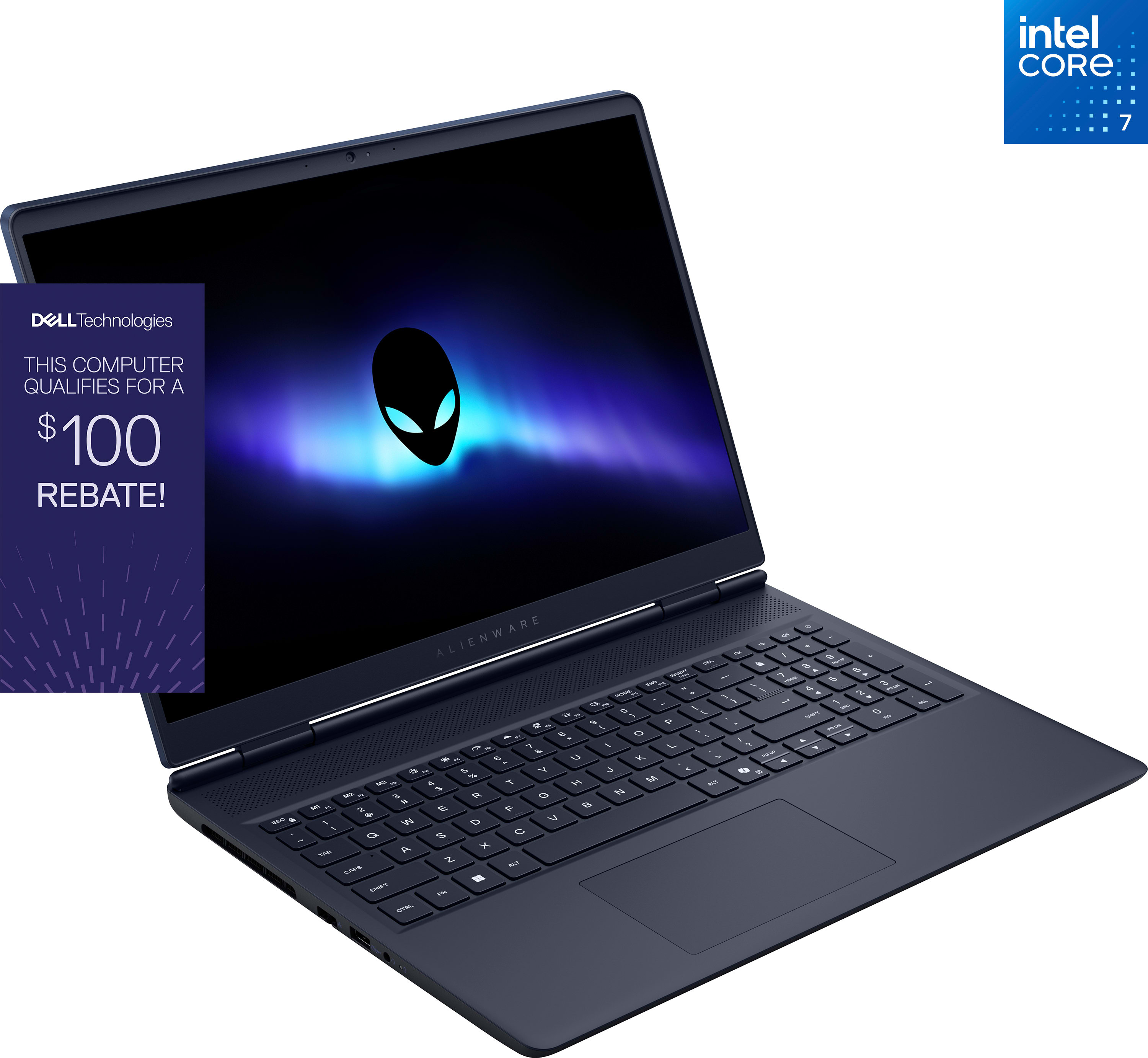 Dell Alienware 16 Aurora Non-Touch C7-240H/16/1TB/4050, Intersteller Indigo, 1  Year - ONLINE ONLY