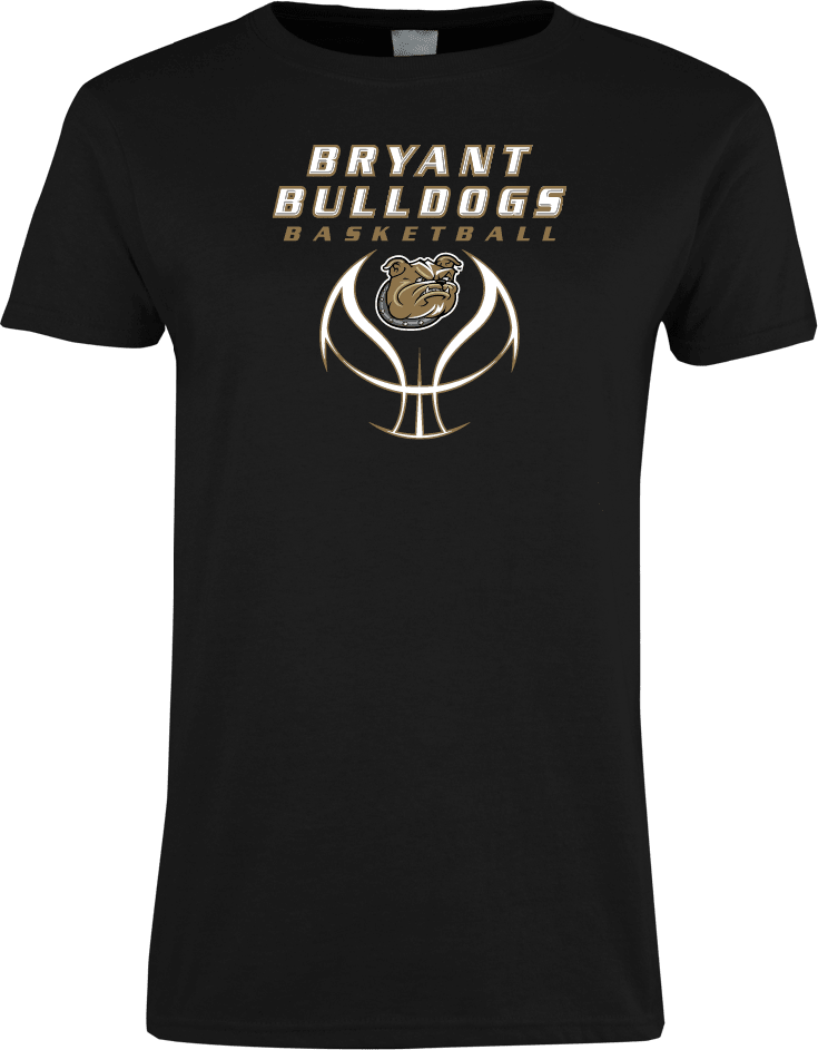 Bryant Ladies T Shirt Basketball Stacked on Ball - ONLINE ONLY