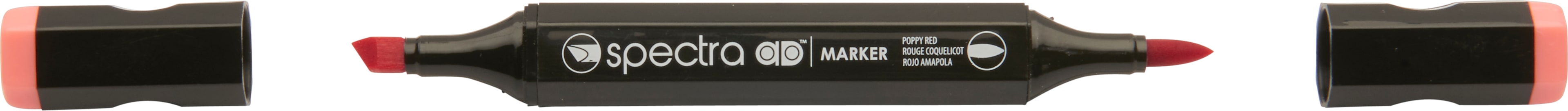 SPECTRA AD MARKER POPPY RED