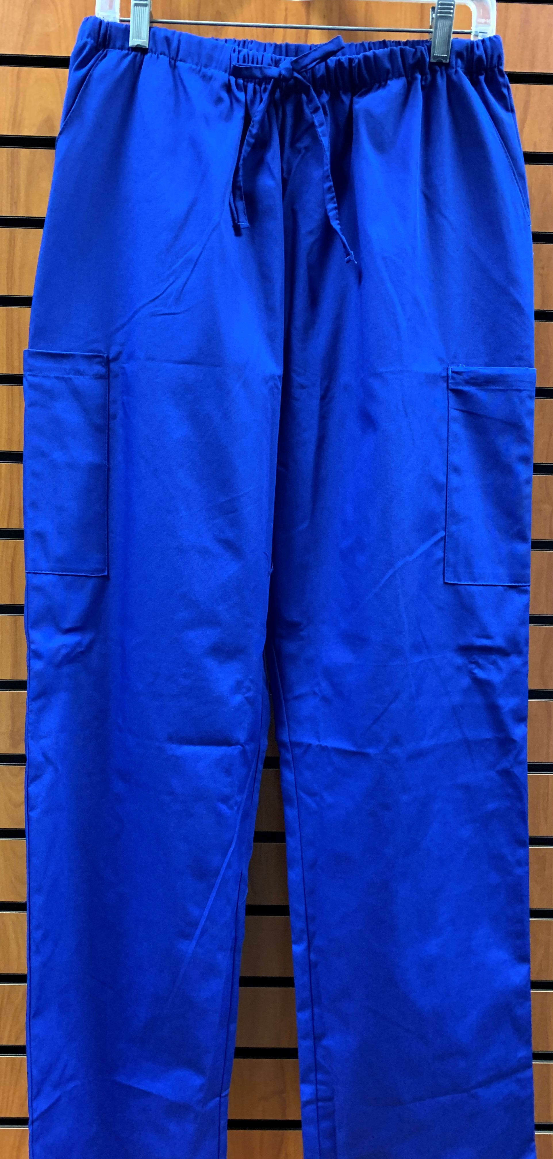 BSCN Men's Scrub Pant Royal Blue SM