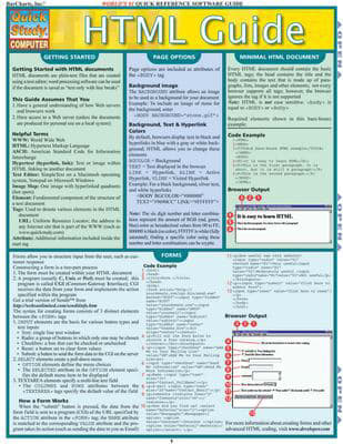 HTML GUIDE