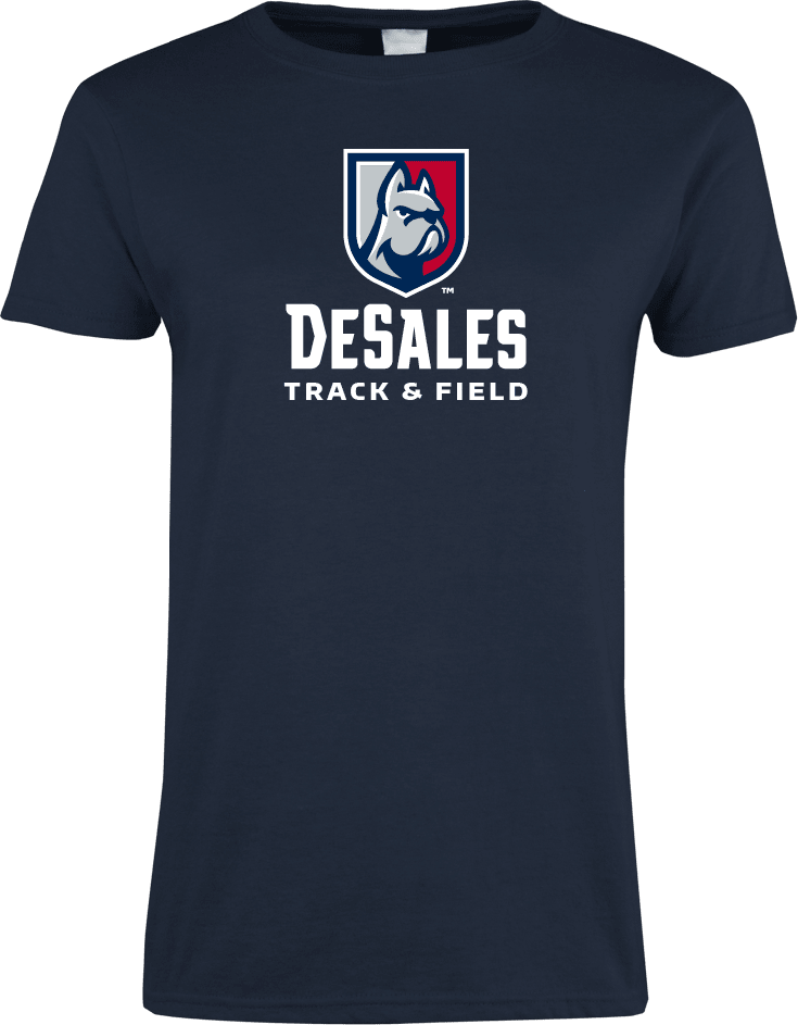 DeSales Ladies T Shirt Track and Field - ONLINE ONLY