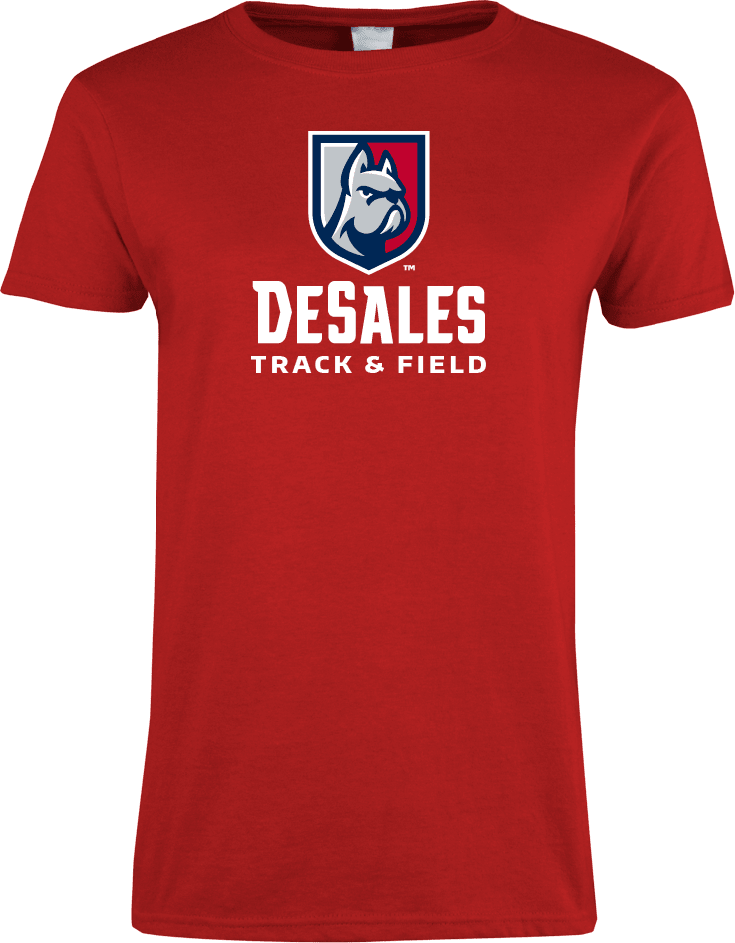 DeSales Ladies T Shirt Track and Field - ONLINE ONLY