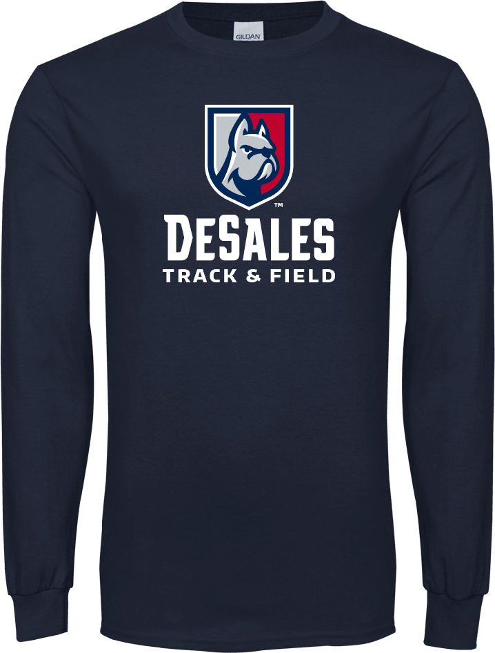 DeSales Long Sleeve T Shirt Track and Field - ONLINE ONLY
