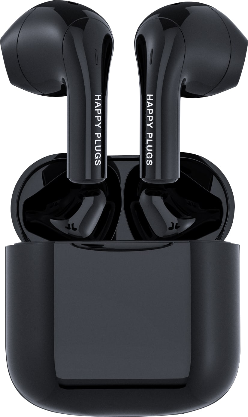 Happy Plugs Joy True Wireless Earbuds, Black - ONLINE ONLY