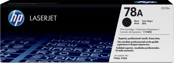 HP LaserJet CE278A Black Print Cartridge - ONLINE ONLY