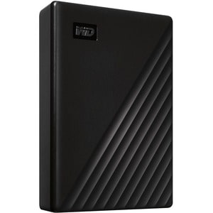 Western Digital My Passport 5 TB Portable Hard Drive - External - Black. USB 3.0 - 256-bit - 3 Year Warranty - ONLINE ONLY