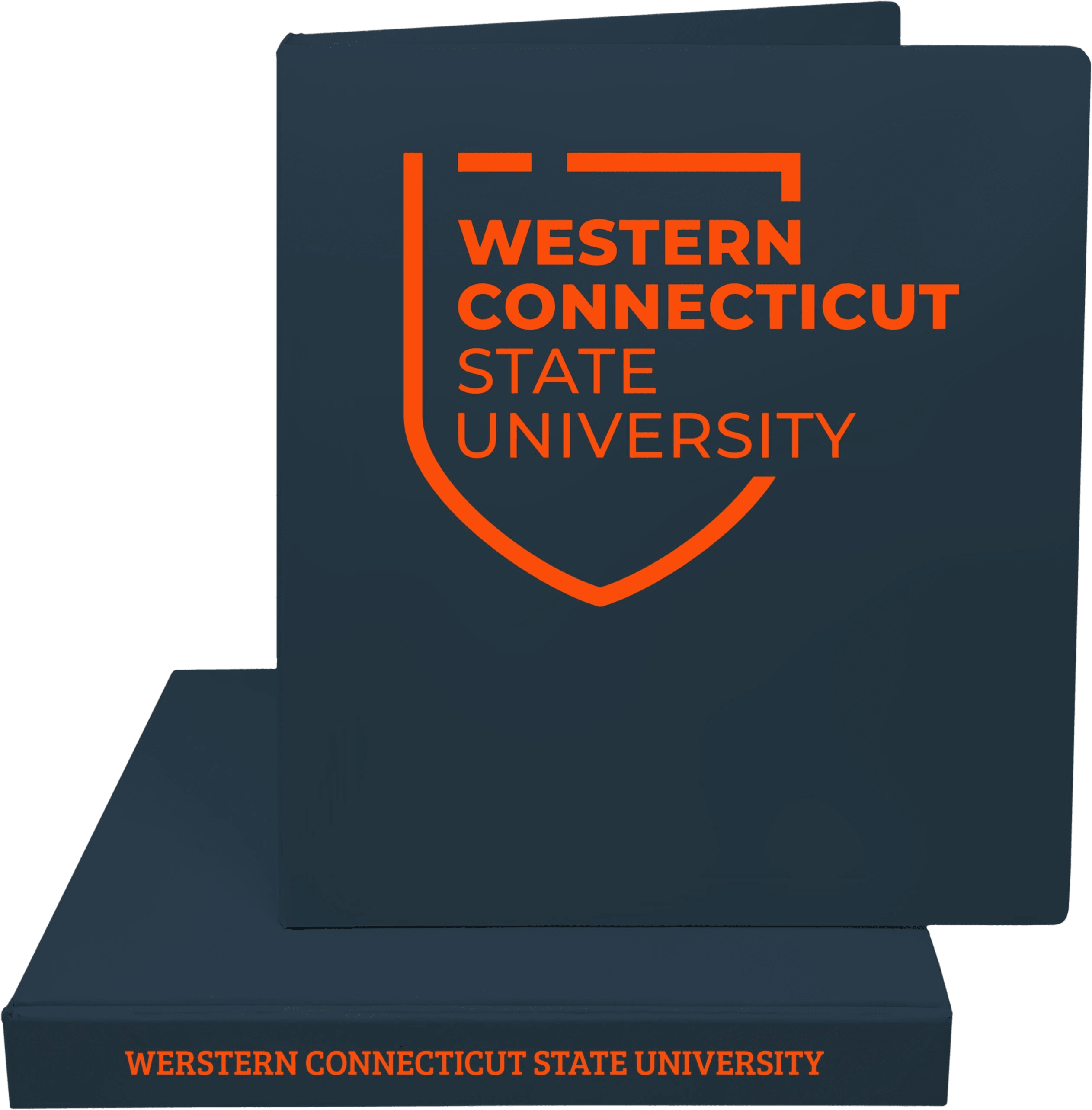 Western Connecticut State University 1'' Vinyl Binder