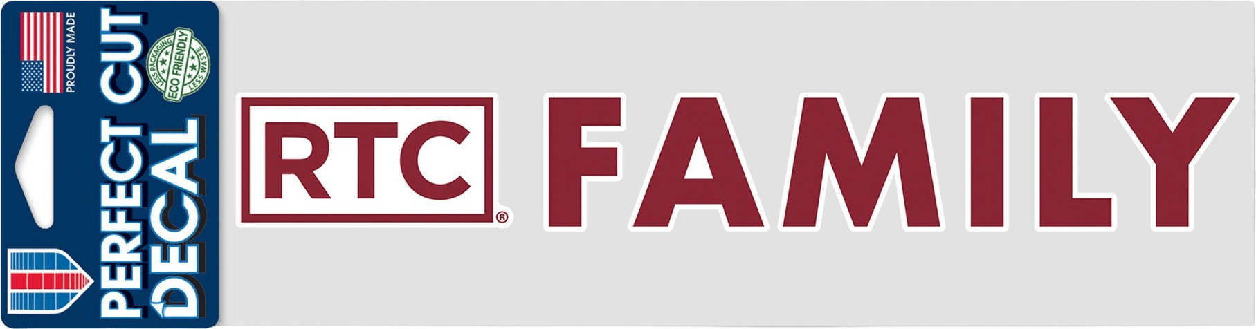 Renton Technical College 3x10 Family Decal