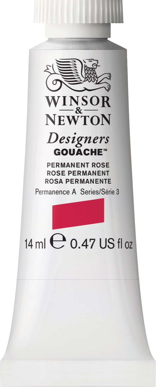 Designer Gouache 14mL Permanent Rose