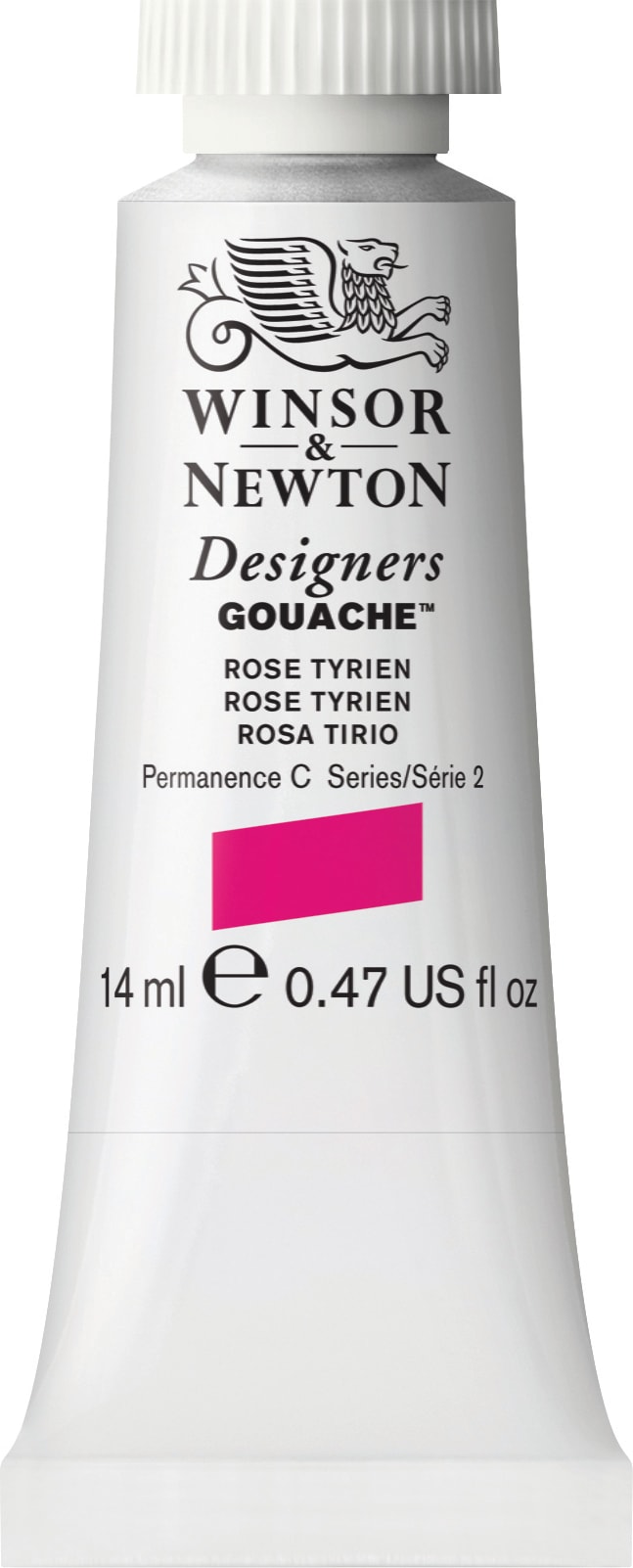 Designer Gouache 14mL Rose Tyrien